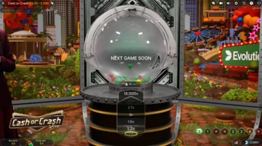 Cash or Crash Live